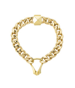 Groumette chain in yellow gold