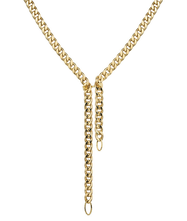 necklace in yellow gold